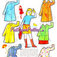 Vintage Paper Dolls Bunty's Cut-Out Wardrobe Printable PDF Instant Digital Download 6 Sets Cute 60s 70s Comic Book Girl and Clothing