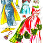 Vintage Paper Dolls Esther William Movie Star 1953 Printable PDF Instant Digital Download Hollywood Actress Starlet Cut Outs Doll Clip Art