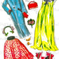 Vintage Paper Dolls Esther William Movie Star 1953 Printable PDF Instant Digital Download Hollywood Actress Starlet Cut Outs Doll Clip Art