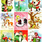 Vintage Printable Christmas Mailbox You've Got Mail Collage Sheets Retro MCM 36 Card Images PDF Instant Digital Download Cute Xmas Letters