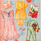 Vintage Paper Doll Babies Printable PDF Instant Digital Download 5 Cute Kitschy Cute Kawaii Baby Toddler Dolls Clip Art 1944