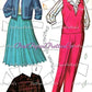 Vintage Paper Dolls Teen Time 1960 Printable PDF Instant Digital Download 2 Pretty Teenagers Girl Friends Cute Clothes Clip Art