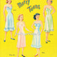 Vintage Paper Dolls Merry Teens c. 1950s Printable PDF Instant Digital Download 4 Pretty Teenager Girls Friends Dolls Clip Art