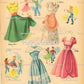 Vintage Paper Dolls Merry Teens c. 1950s Printable PDF Instant Digital Download 4 Pretty Teenager Girls Friends Dolls Clip Art
