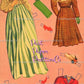 Vintage Paper Dolls War Girls 1942 Printable PDF Instant Digital Download 4 USA WWII Gals Wartime Era Women Ladies Clip Art