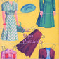 Vintage Paper Dolls War Girls 1942 Printable PDF Instant Digital Download 4 USA WWII Gals Wartime Era Women Ladies Clip Art