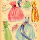 Vintage Paper Dolls Merry Teens c. 1950s Printable PDF Instant Digital Download 4 Pretty Teenager Girls Friends Dolls Clip Art