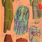 Vintage Paper Dolls War Girls 1942 Printable PDF Instant Digital Download 4 USA WWII Gals Wartime Era Women Ladies Clip Art