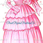 Vintage Paper Dolls Teen Time 1960 Printable PDF Instant Digital Download 2 Pretty Teenagers Girl Friends Cute Clothes Clip Art